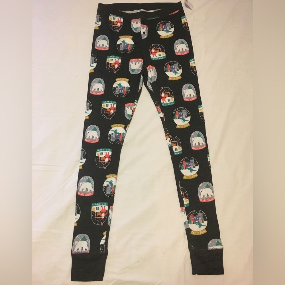 Christmas Thermal Pant Snow Globe!